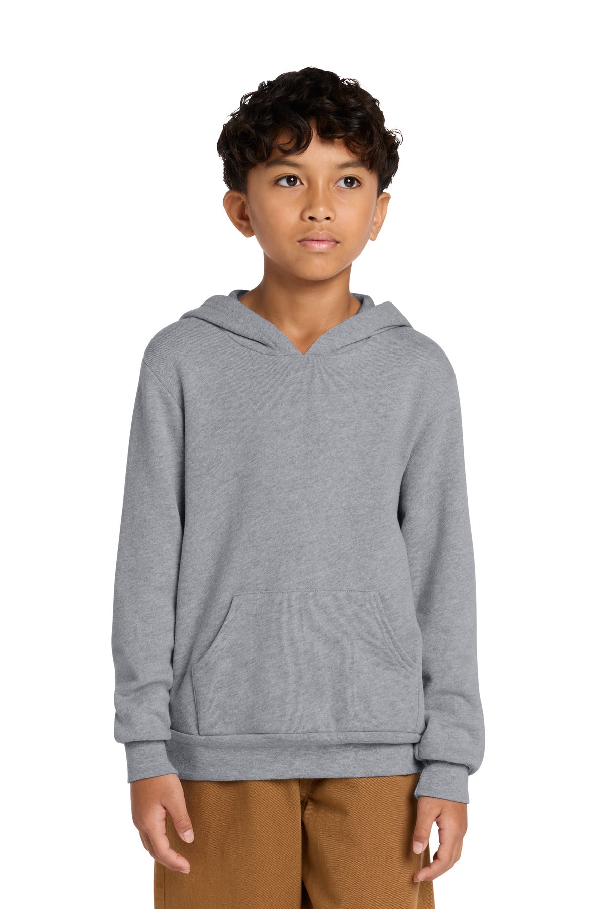 Sudadera con capucha juvenil de felpa Bella+Canvas (BC3719Y)