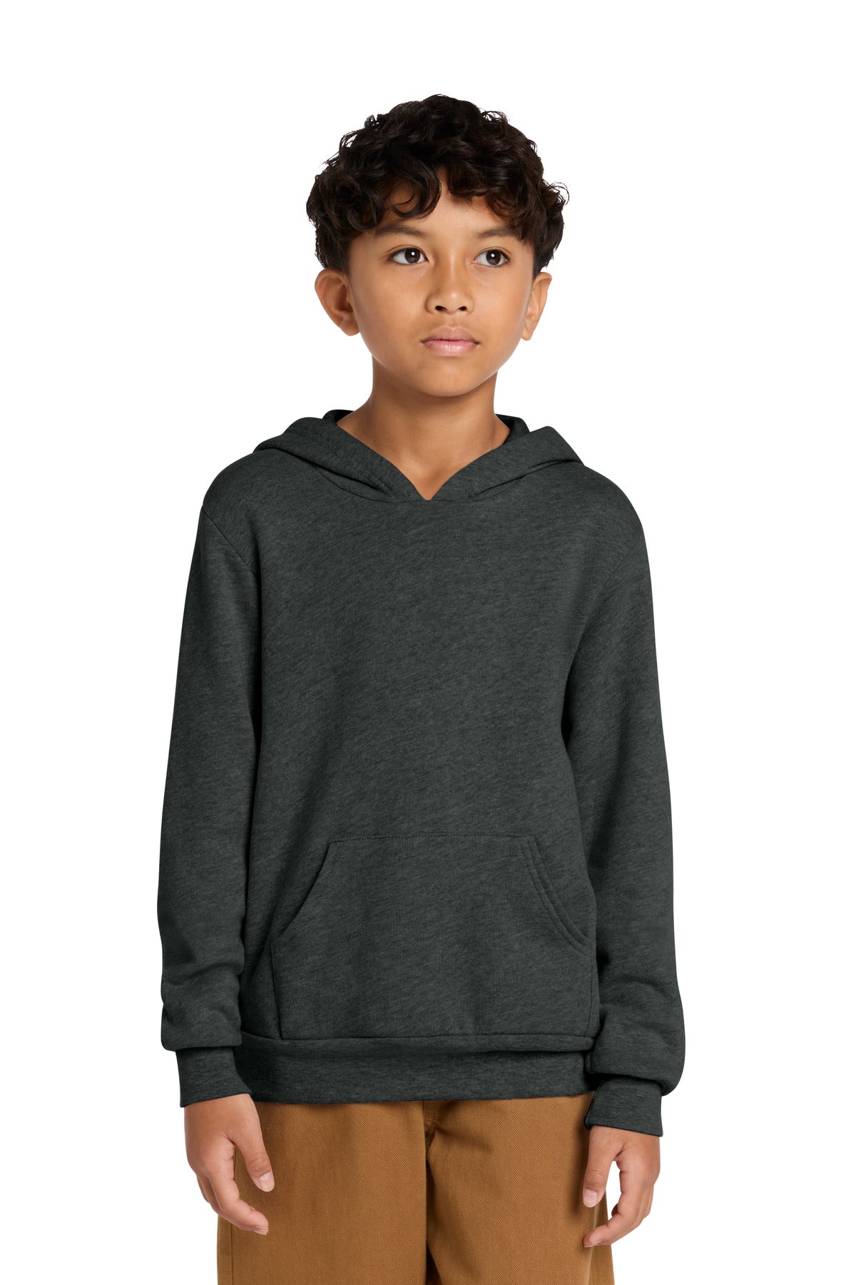 Sudadera con capucha juvenil de felpa Bella+Canvas (BC3719Y)
