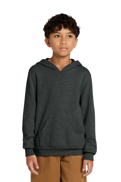 Sudadera con capucha juvenil de felpa Bella+Canvas (BC3719Y)