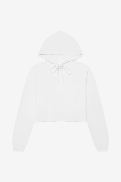 Sudadera con capucha corta de felpa para mujer Bella+Canvas (BC7502)