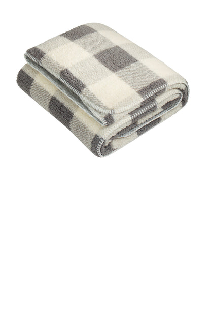 Grey/ Marshmallow Buffalo Plaid