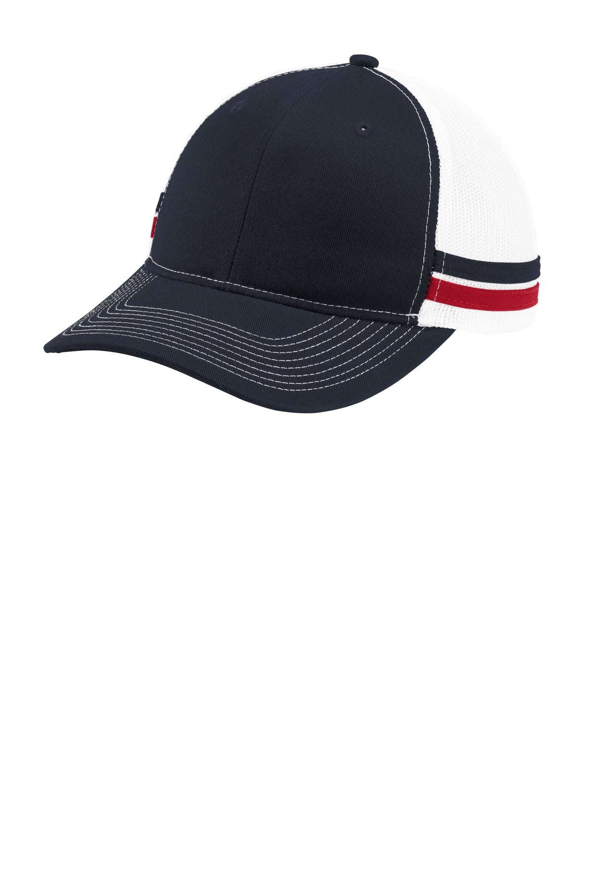 Rich Navy/ Flame Red/ White