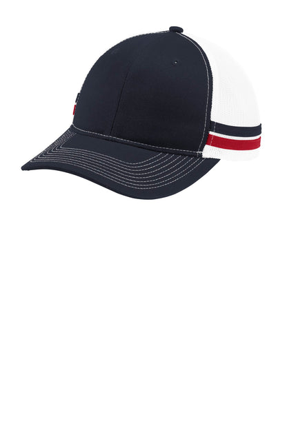 Rich Navy/ Flame Red/ White