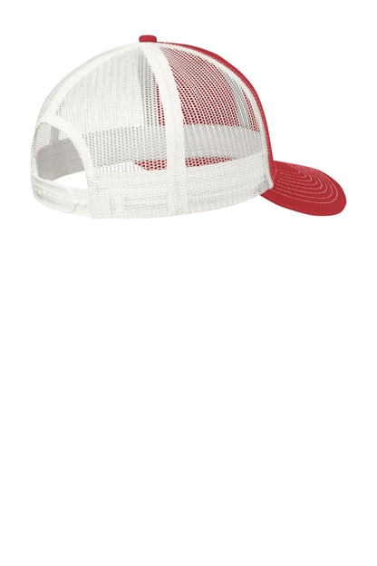 Flame Red/ White