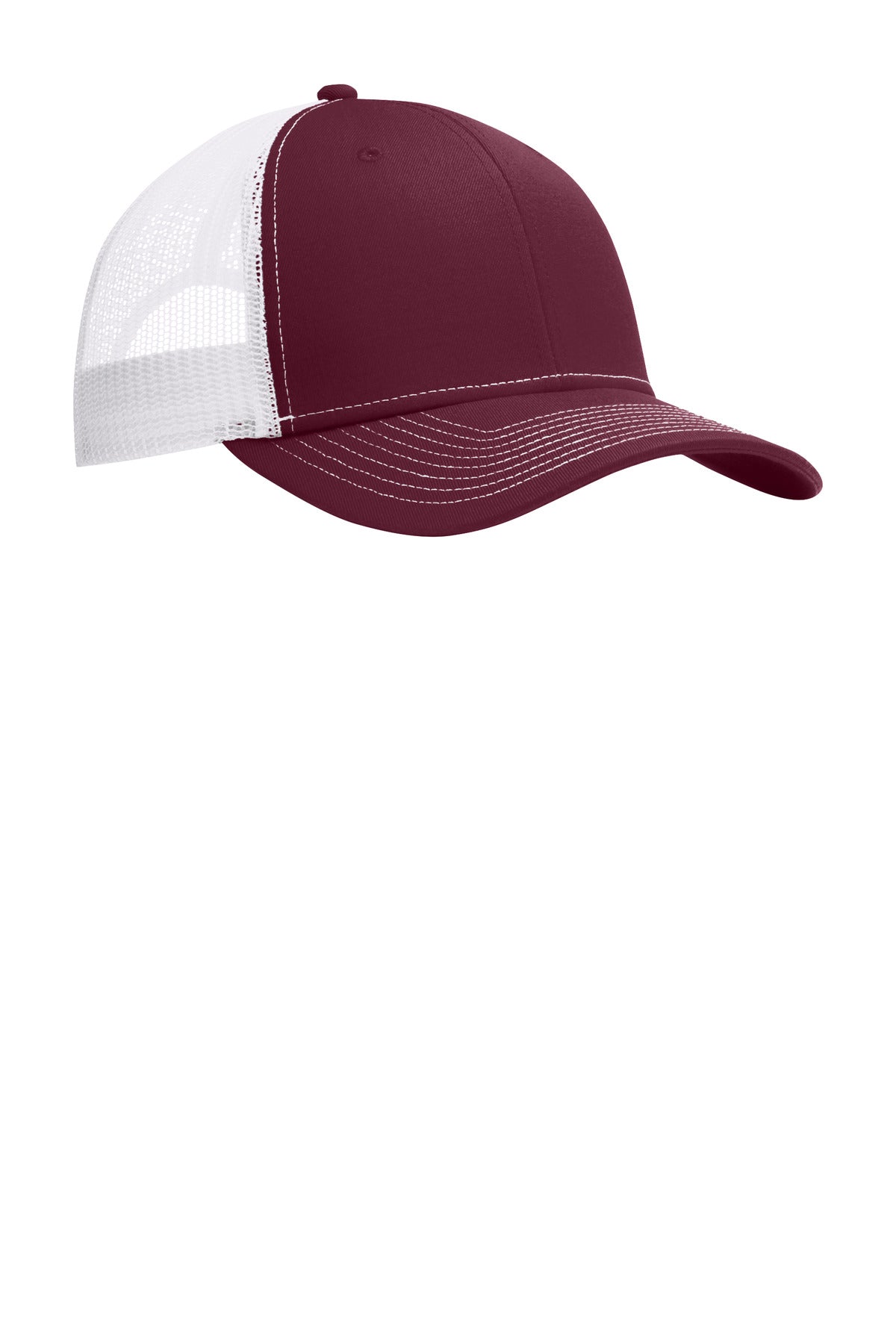 Maroon/ White