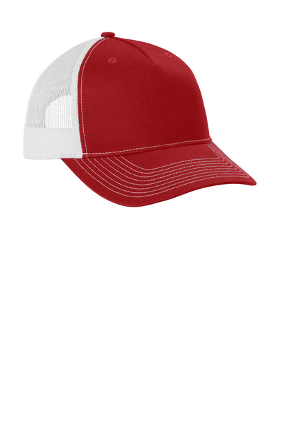 Flame Red/ White