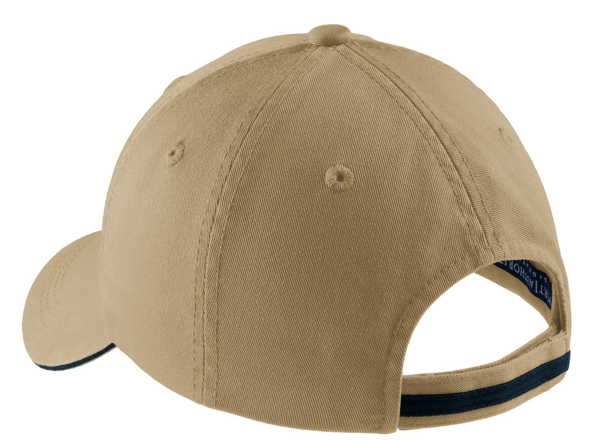 Khaki/ Charcoal Blue