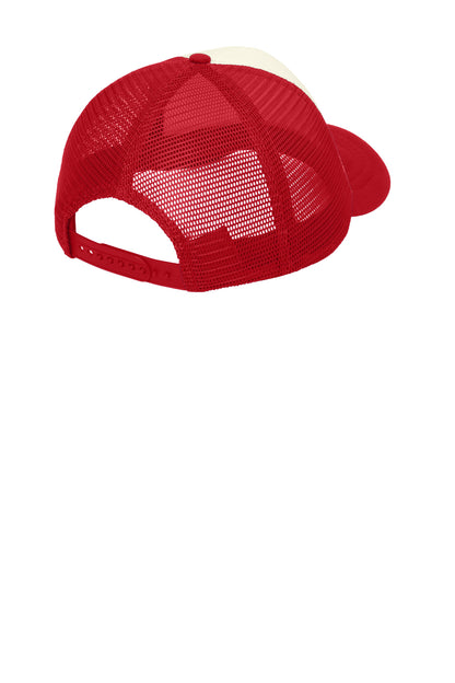 Ivory/ Red