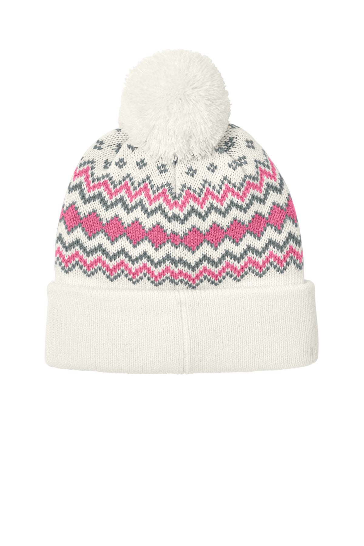 Marshmallow/ Awareness Pink/ Gusty Grey