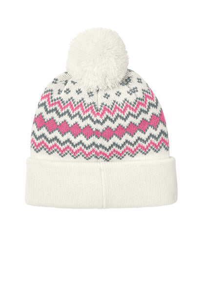 Marshmallow/ Awareness Pink/ Gusty Grey