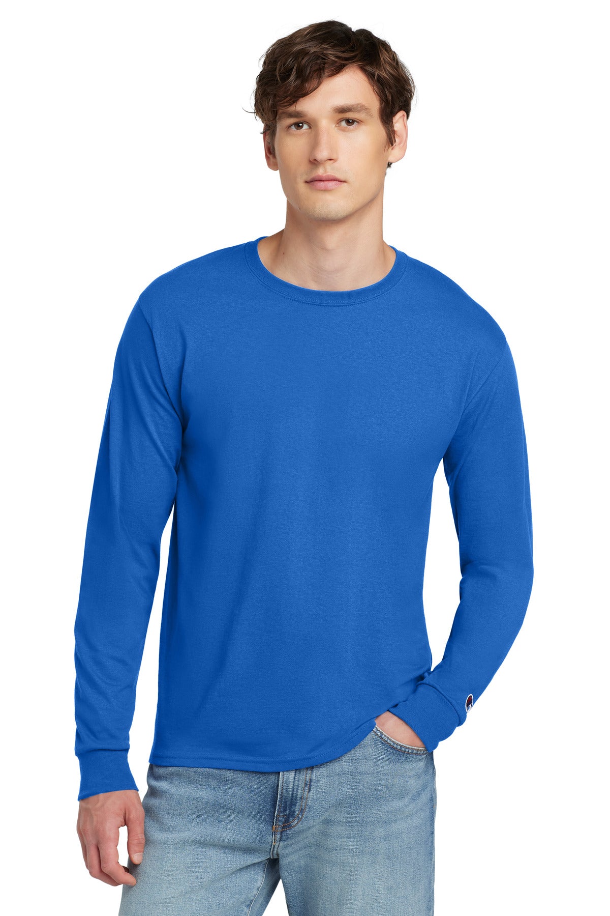 Champion Jersey Long Sleeve Tee (CC8C)