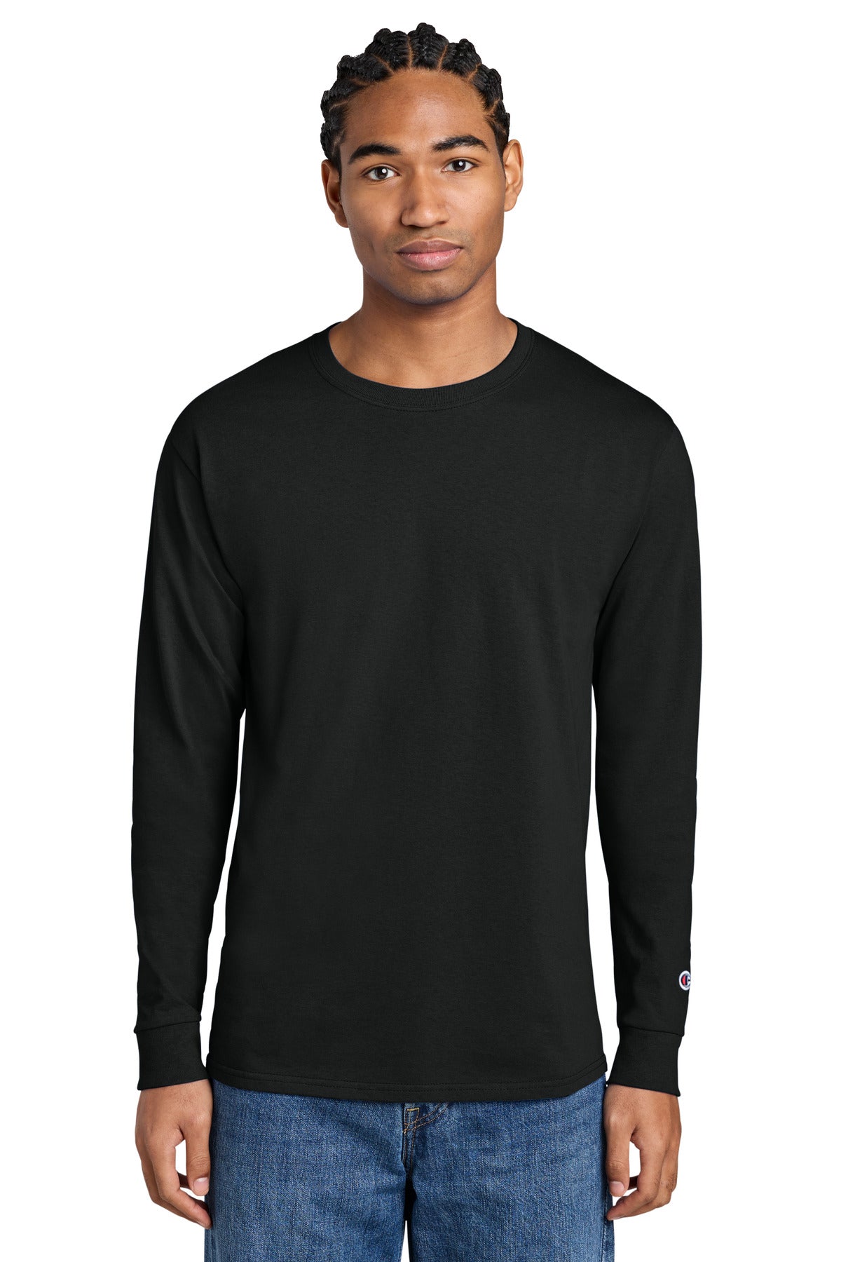 Champion Jersey Long Sleeve Tee (CC8C)