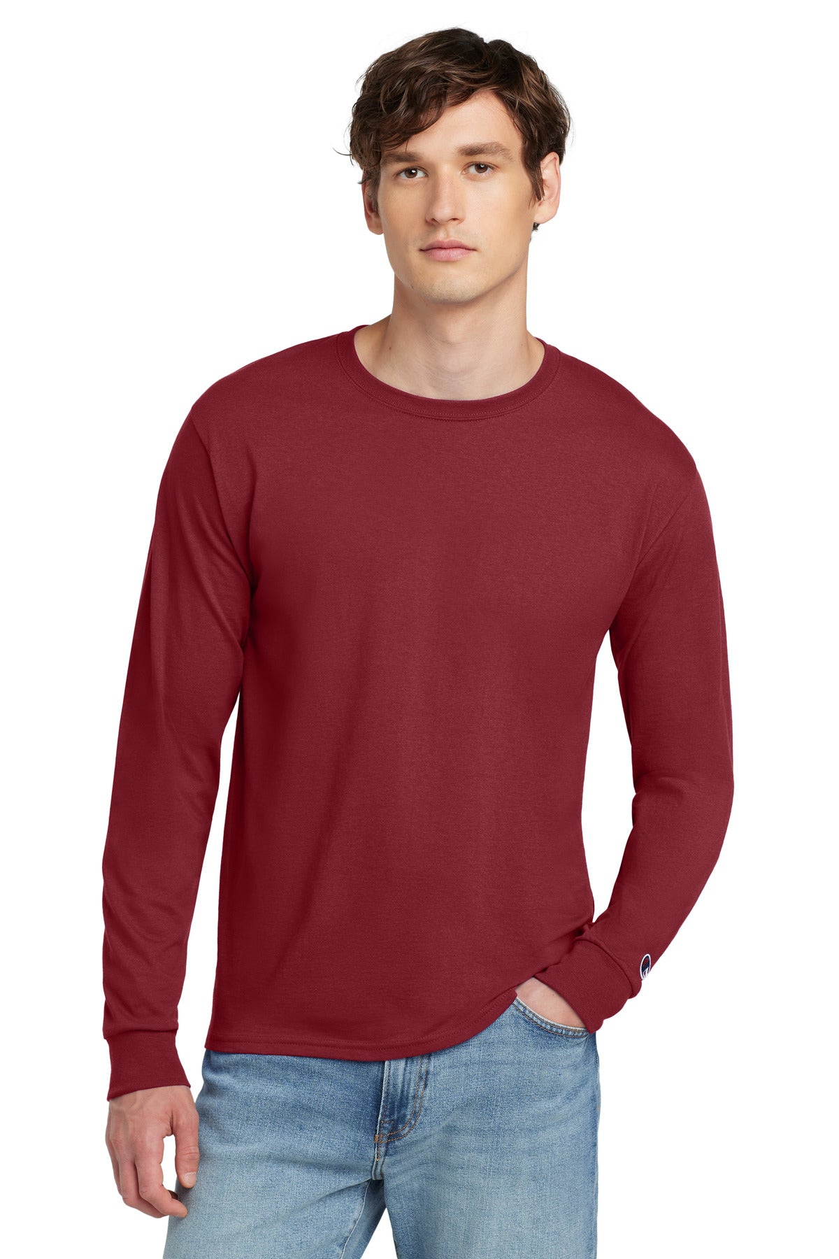Champion Jersey Long Sleeve Tee (CC8C)
