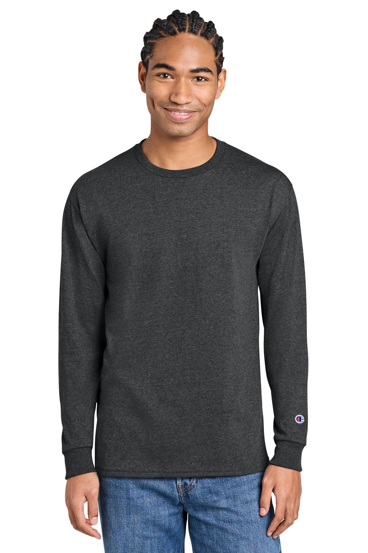 Champion Jersey Long Sleeve Tee (CC8C)