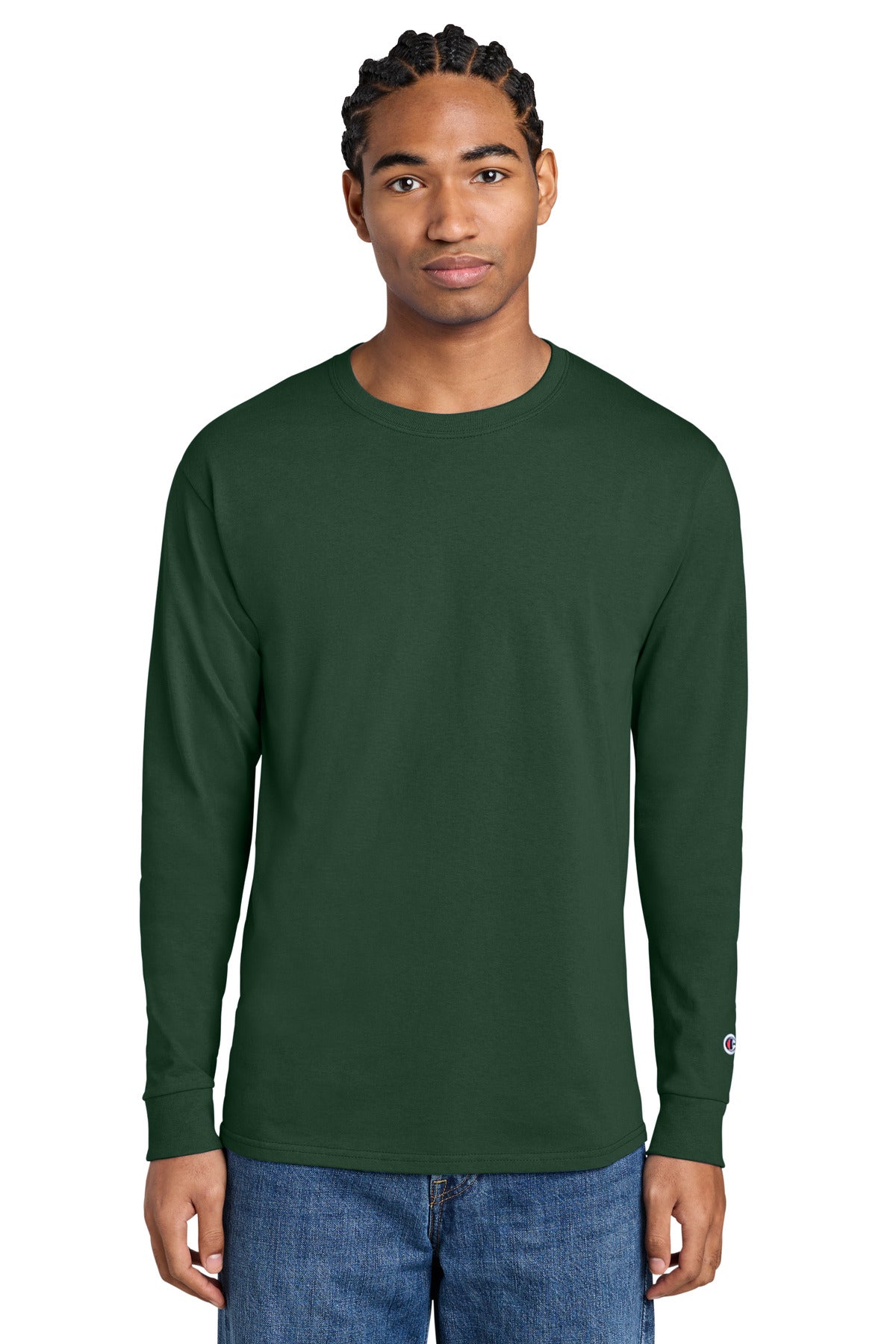 Champion Jersey Long Sleeve Tee (CC8C)
