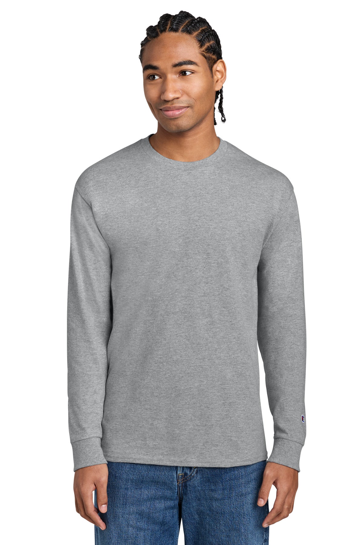 Champion Jersey Long Sleeve Tee (CC8C)
