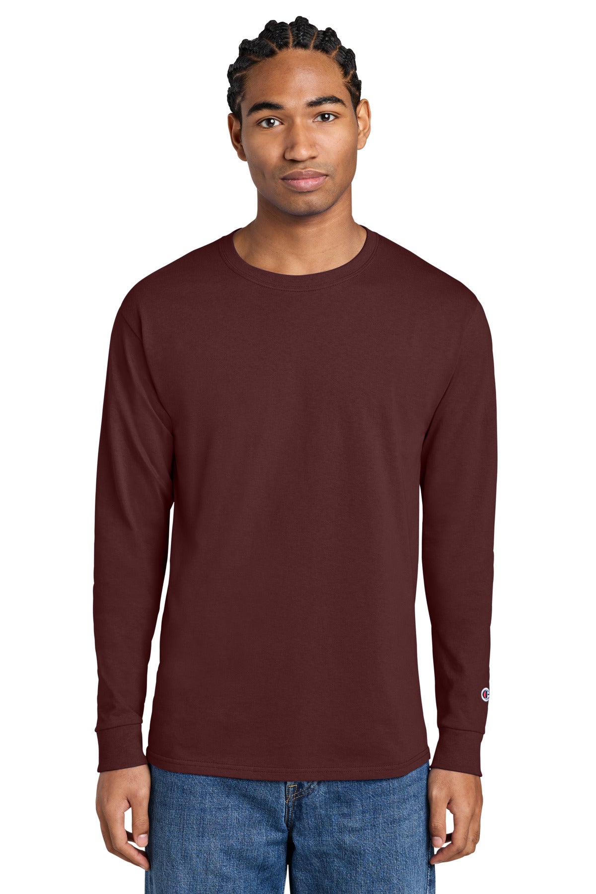 Champion Jersey Long Sleeve Tee (CC8C)