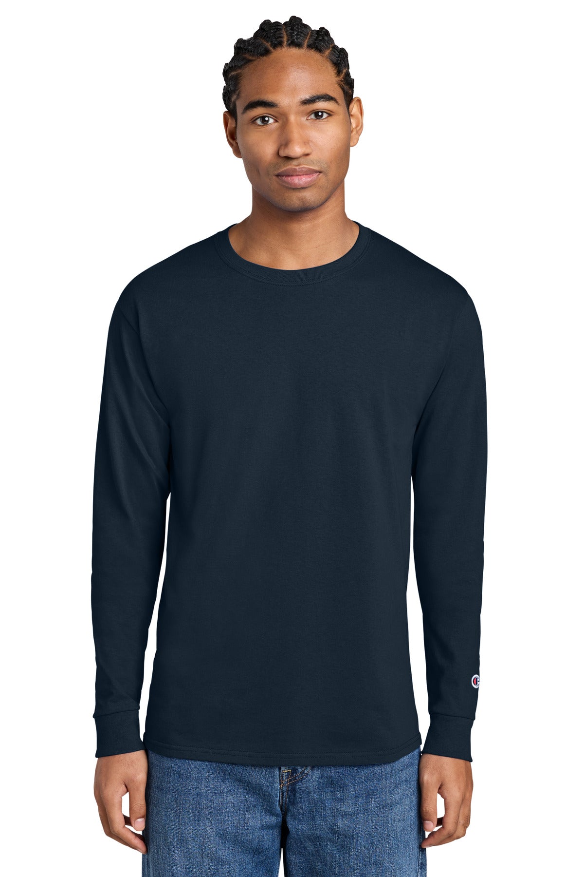 Champion Jersey Long Sleeve Tee (CC8C)