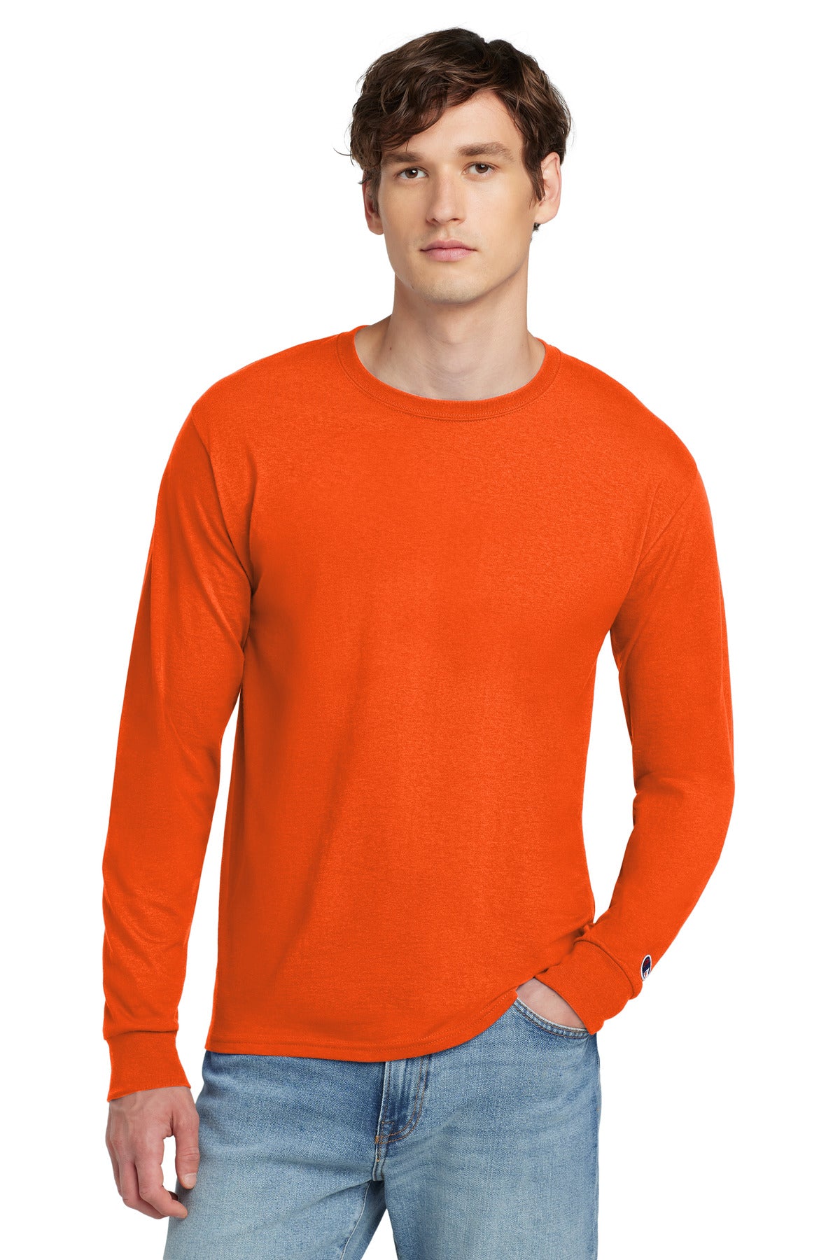 Champion Jersey Long Sleeve Tee (CC8C)