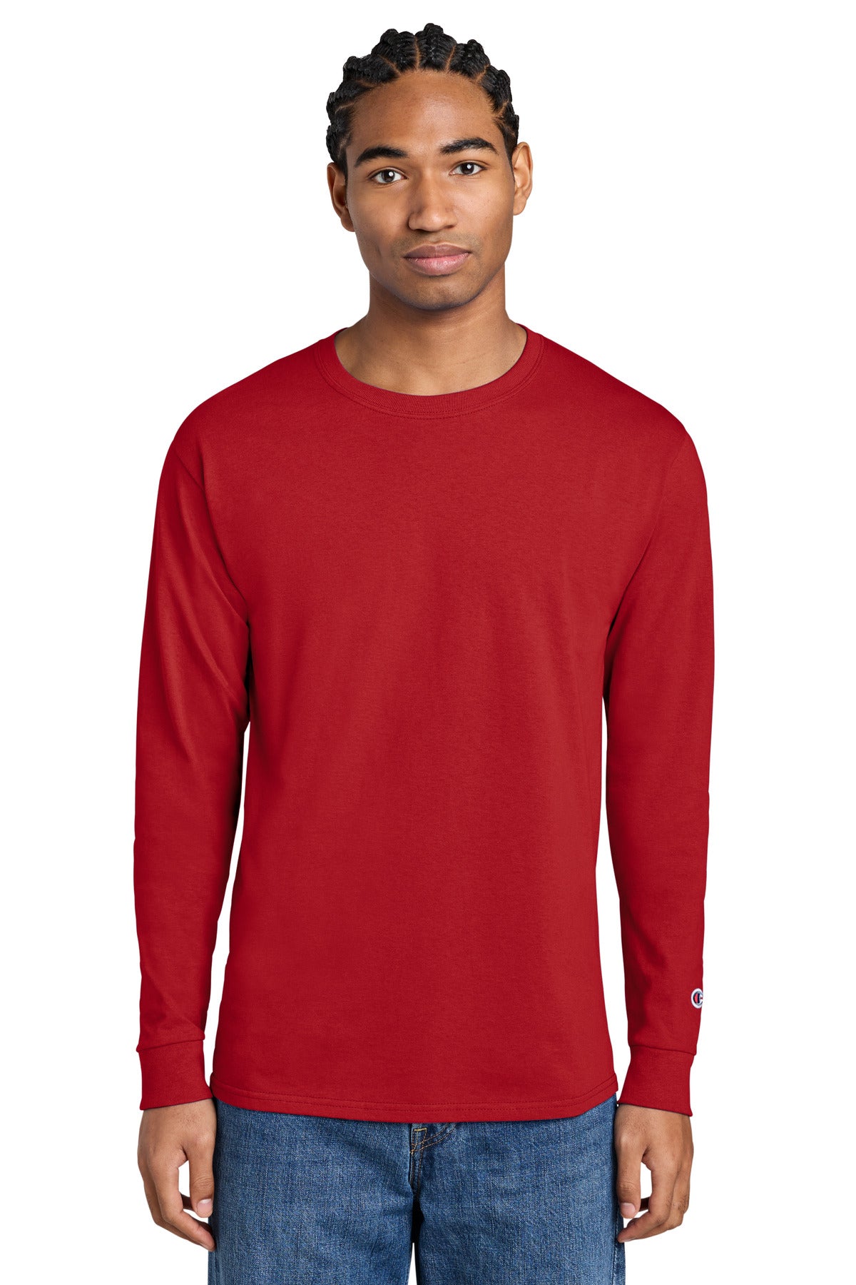 Champion Jersey Long Sleeve Tee (CC8C)