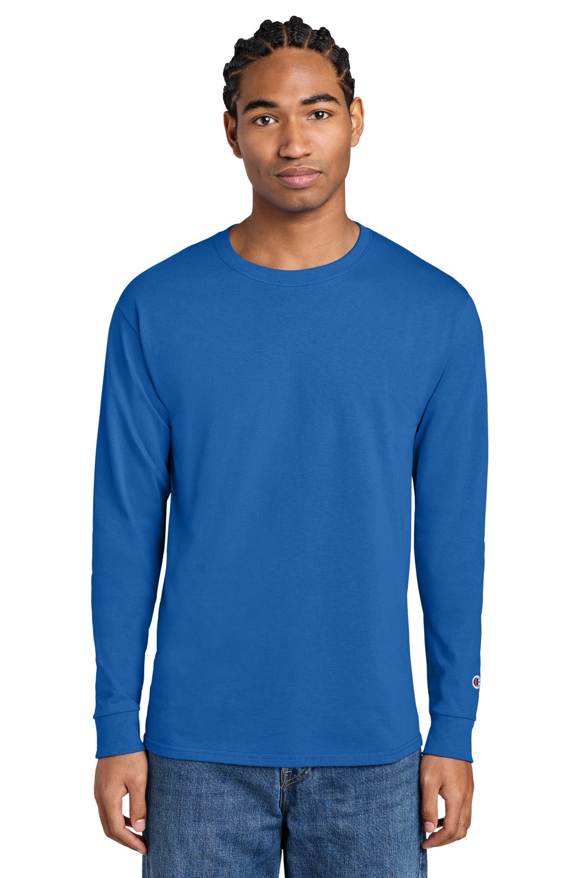 Champion Jersey Long Sleeve Tee (CC8C)