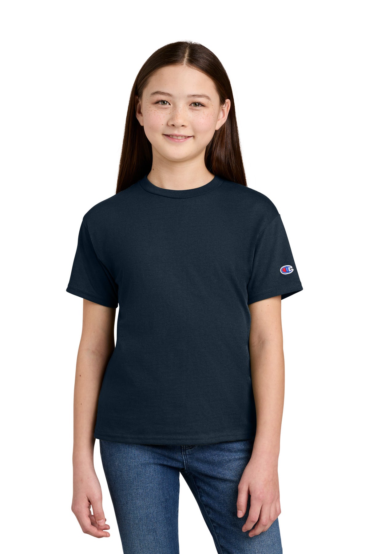 Camiseta juvenil de manga corta Champion (CH1081)