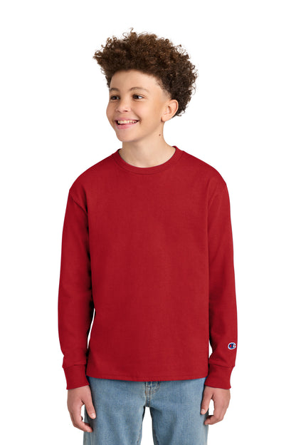 Champion Youth Jersey Long Sleeve Tee (CH1751)