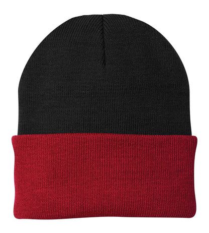 Black/ Athletic Red