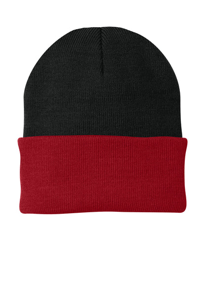 Black/ Athletic Red