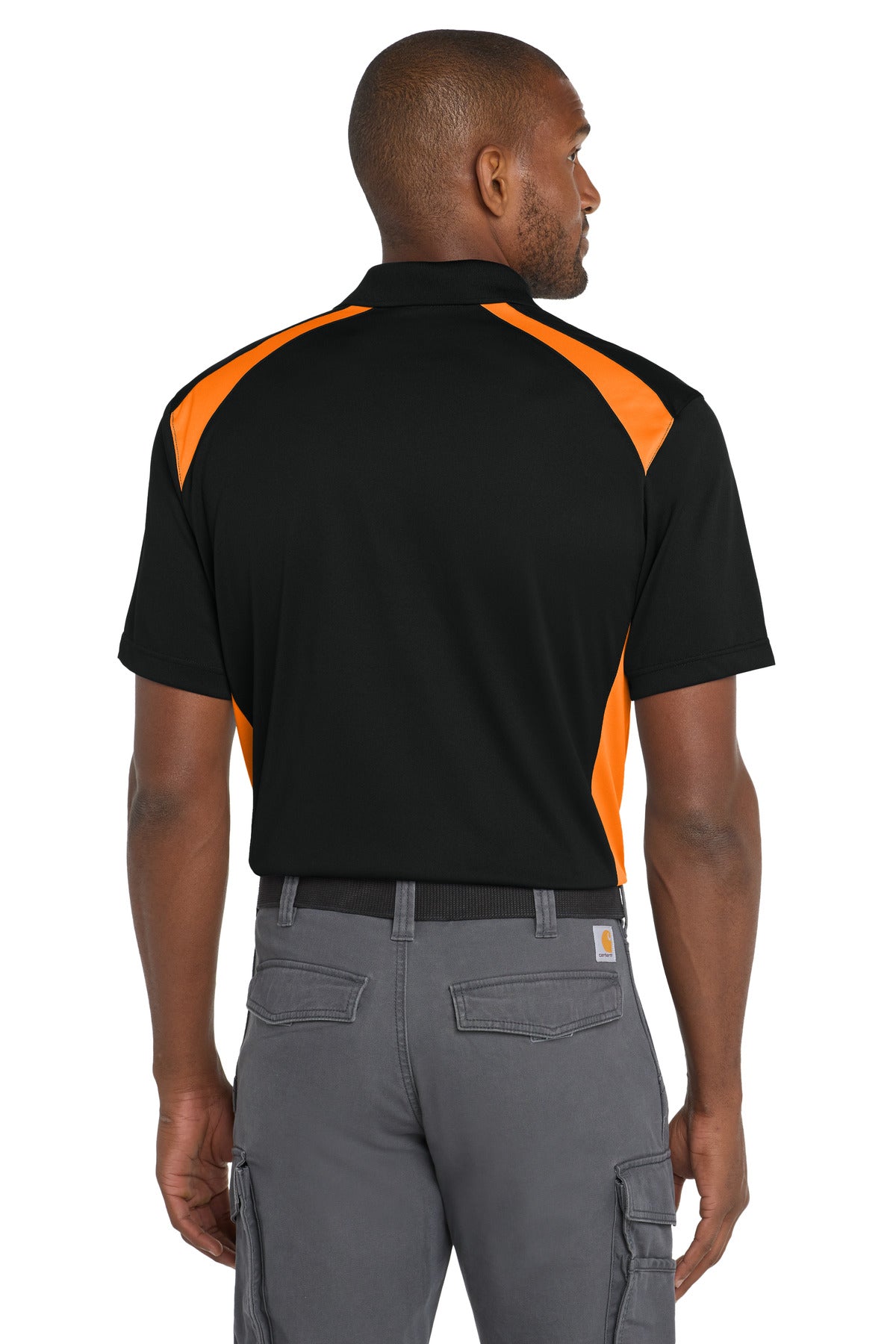 Black/ Shock Orange