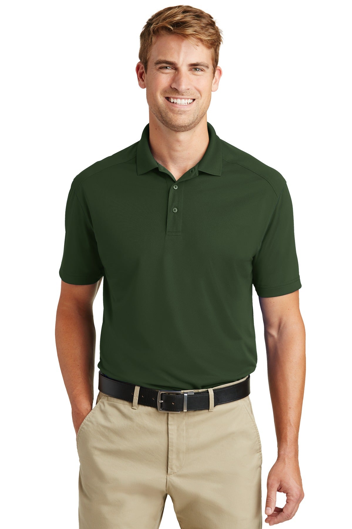 Polo ligero resistente a enganches CornerStone Select (CS418)