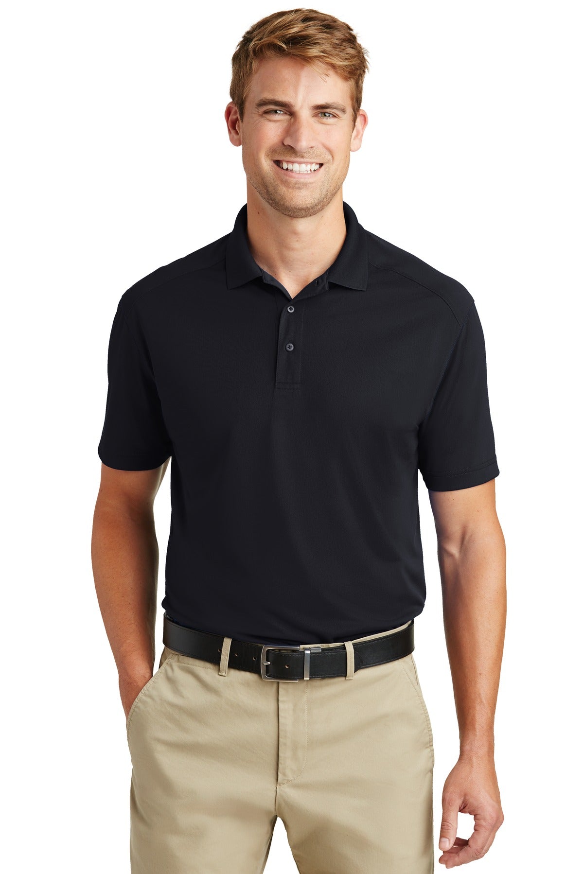 Polo ligero resistente a enganches CornerStone Select (CS418)