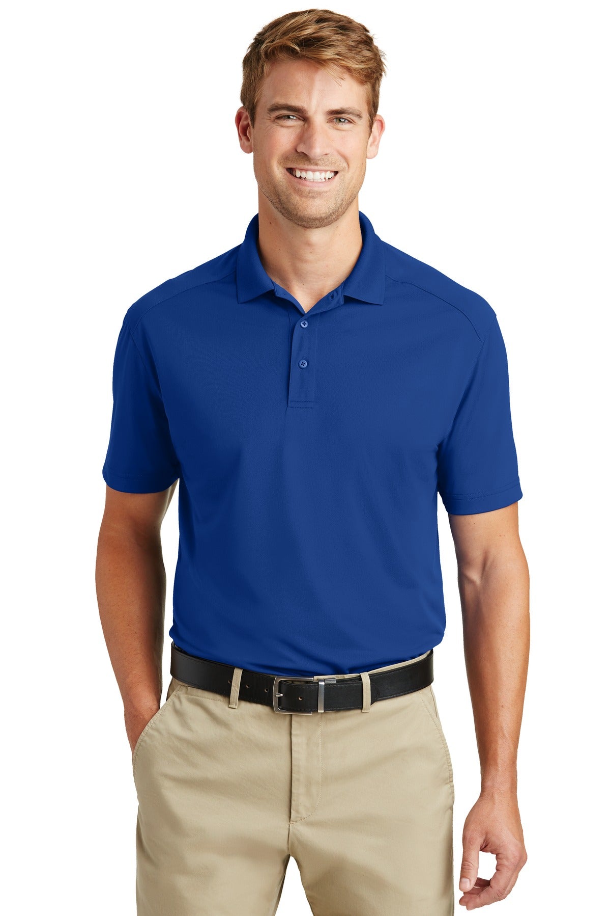 Polo ligero resistente a enganches CornerStone Select (CS418)