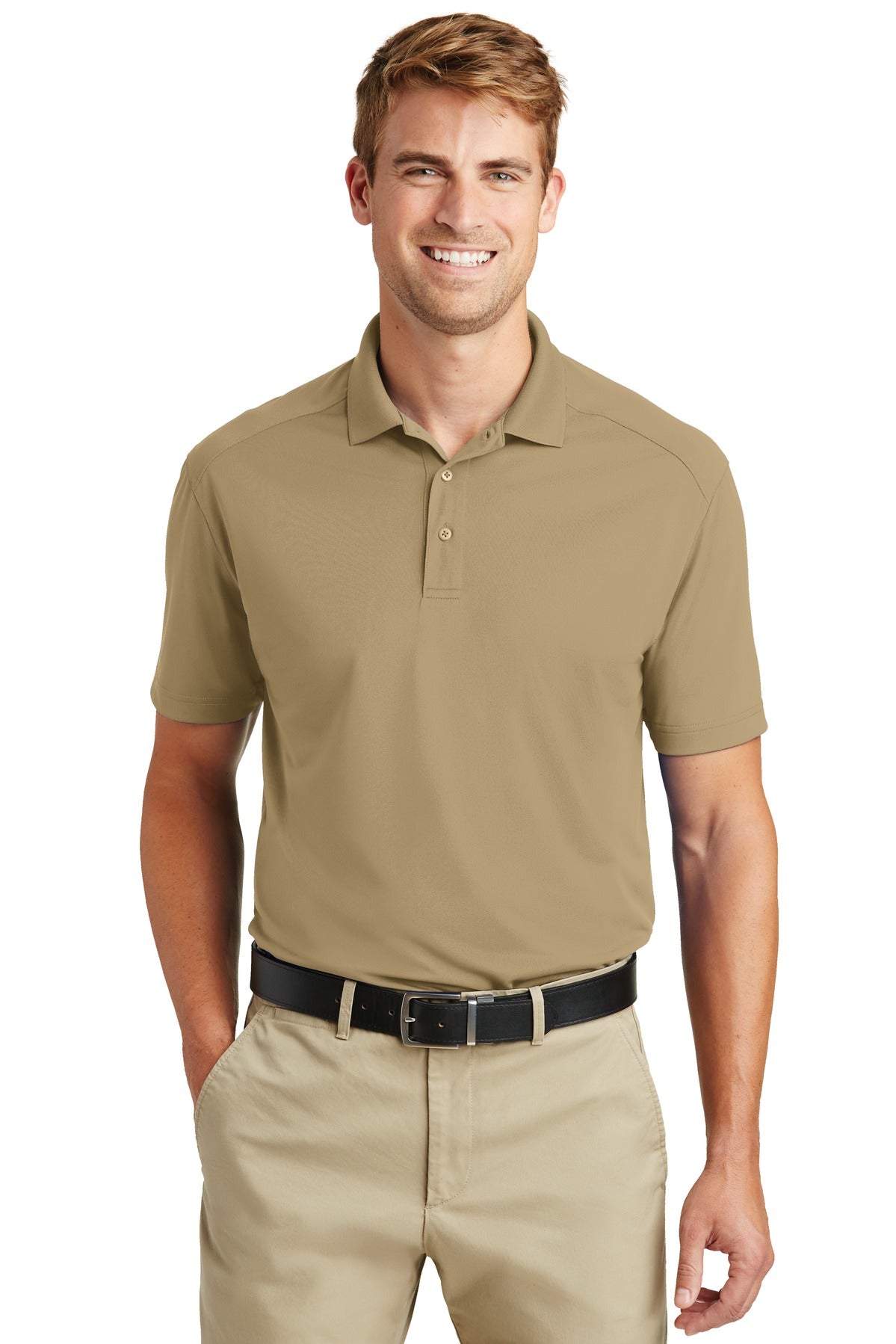Polo ligero resistente a enganches CornerStone Select (CS418)