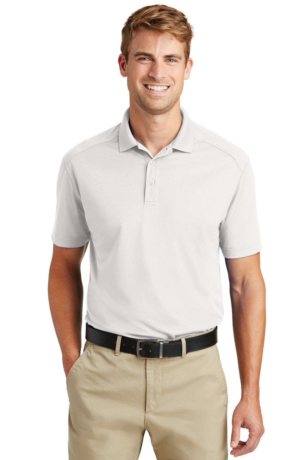 Polo ligero resistente a enganches CornerStone Select (CS418)