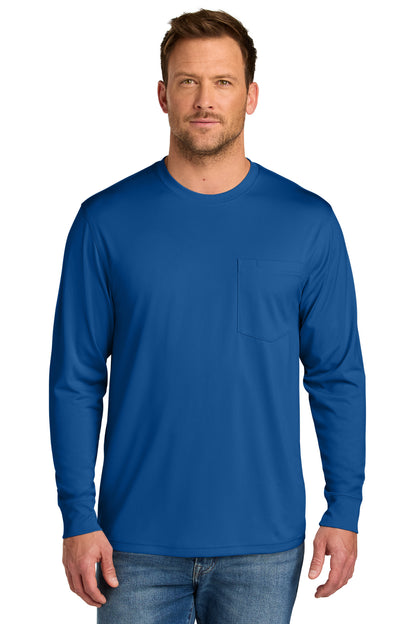 Camiseta de trabajo de manga larga con bolsillo CornerStone Pro (CS440LSP)