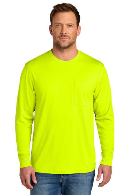 Camiseta de trabajo de manga larga con bolsillo CornerStone Pro (CS440LSP)