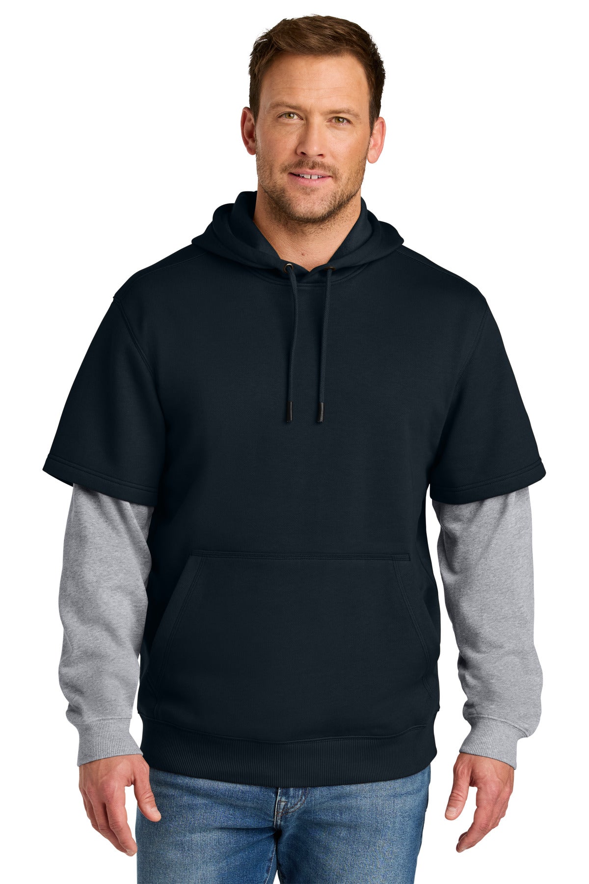 Navy/ Heather Grey
