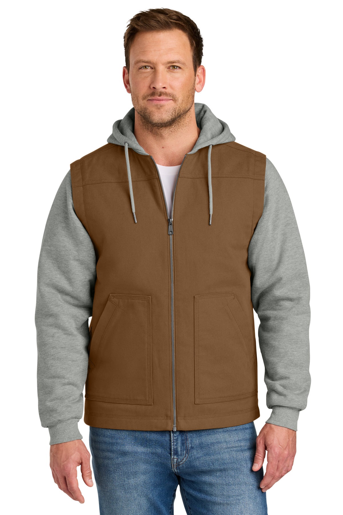 Duck Brown/ Heather Grey