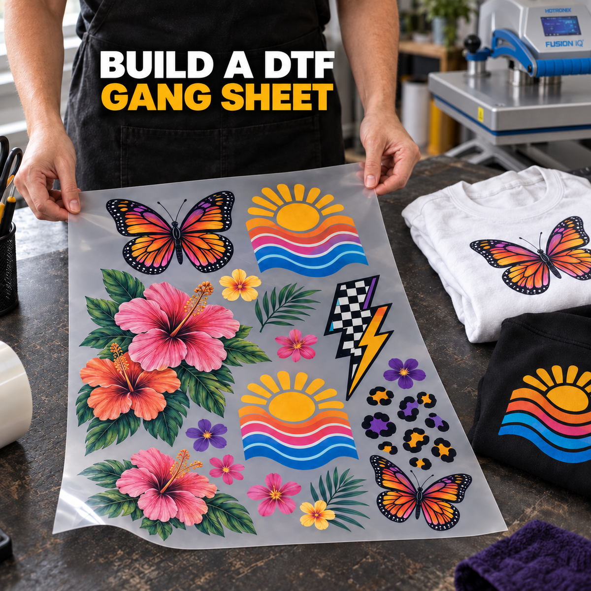 Build a DTF Gang Sheet