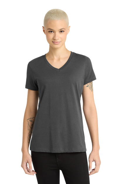 Camiseta de cuello en V para mujer District Perfect Weight (DM1170L)