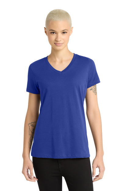 Camiseta de cuello en V para mujer District Perfect Weight (DM1170L)