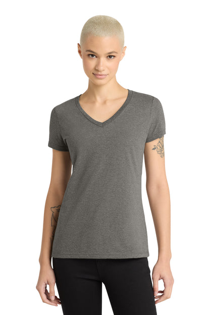 Camiseta de cuello en V para mujer District Perfect Weight (DM1170L)