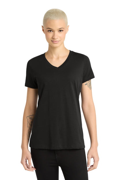 Camiseta de cuello en V para mujer District Perfect Weight (DM1170L)