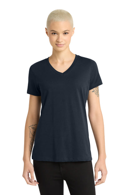 Camiseta de cuello en V para mujer District Perfect Weight (DM1170L)