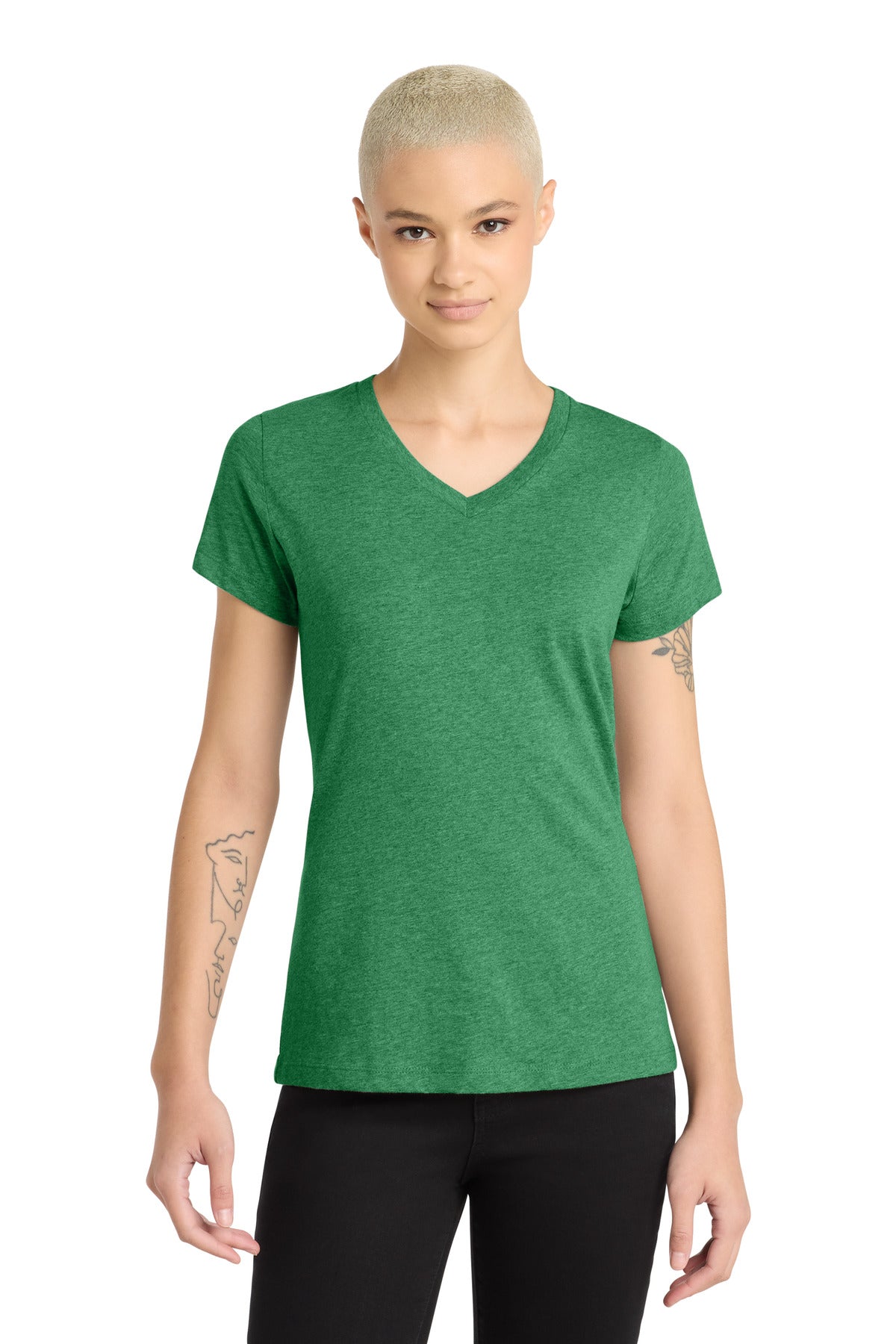 Heathered Kelly Green