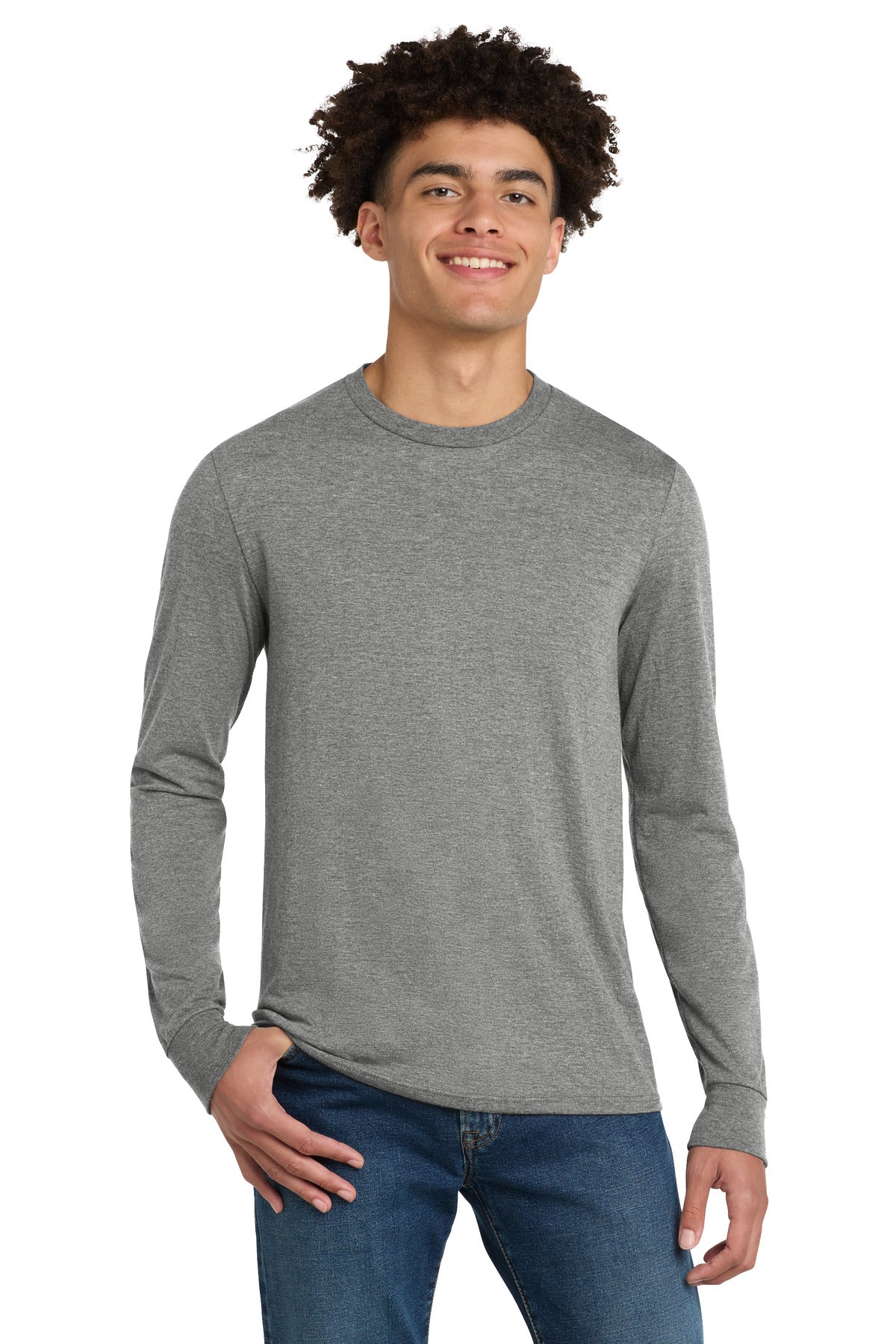District Perfect Tri Long Sleeve Tee (DM132)