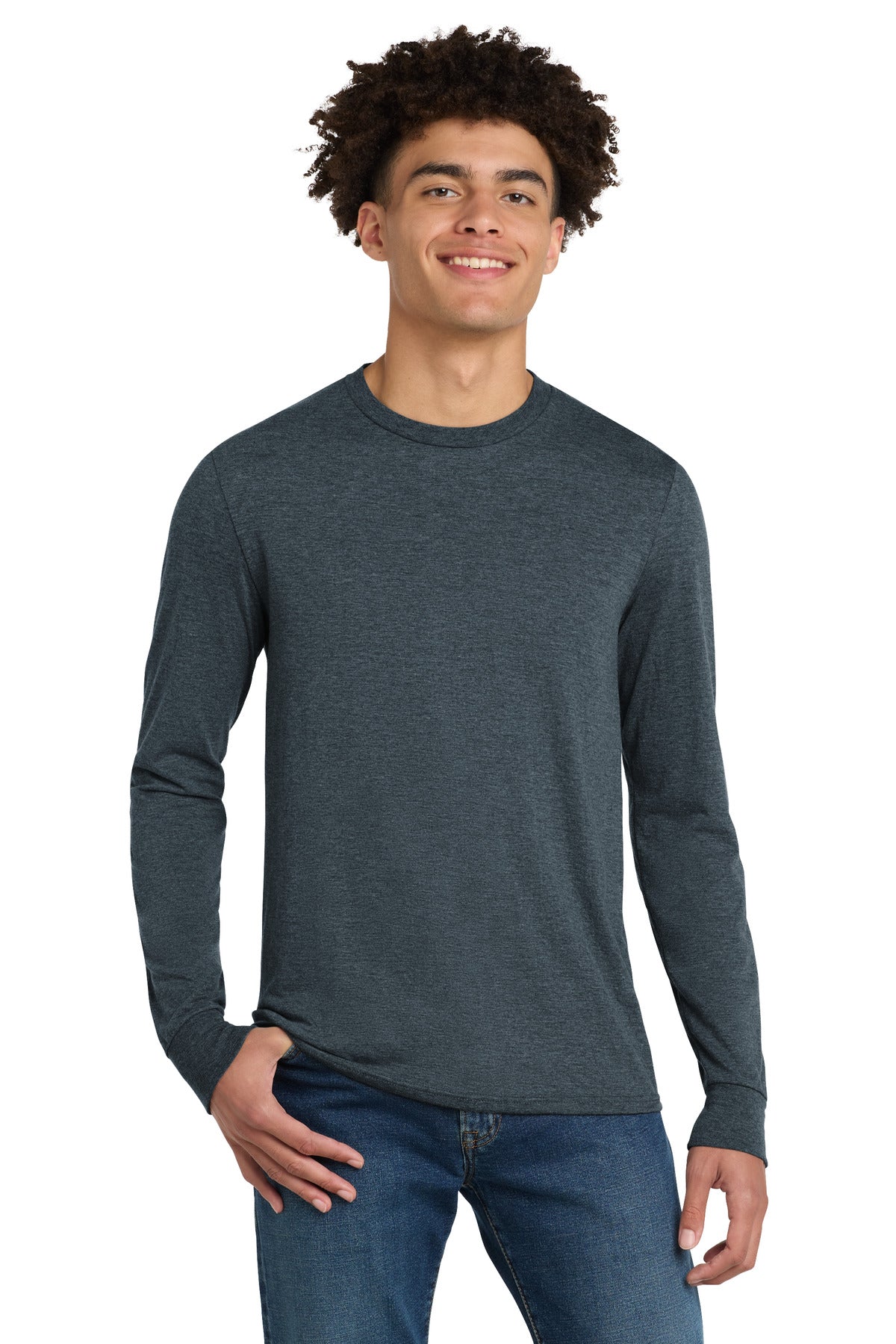 District Perfect Tri Long Sleeve Tee (DM132)