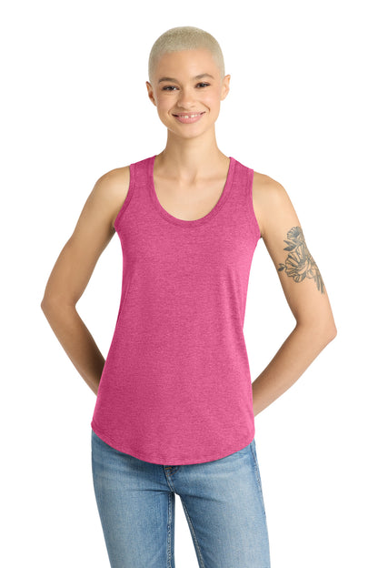 District Women's Perfect Tri Racerback Tank (DM138L)