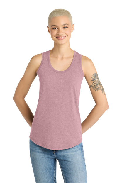 District Women's Perfect Tri Racerback Tank (DM138L)